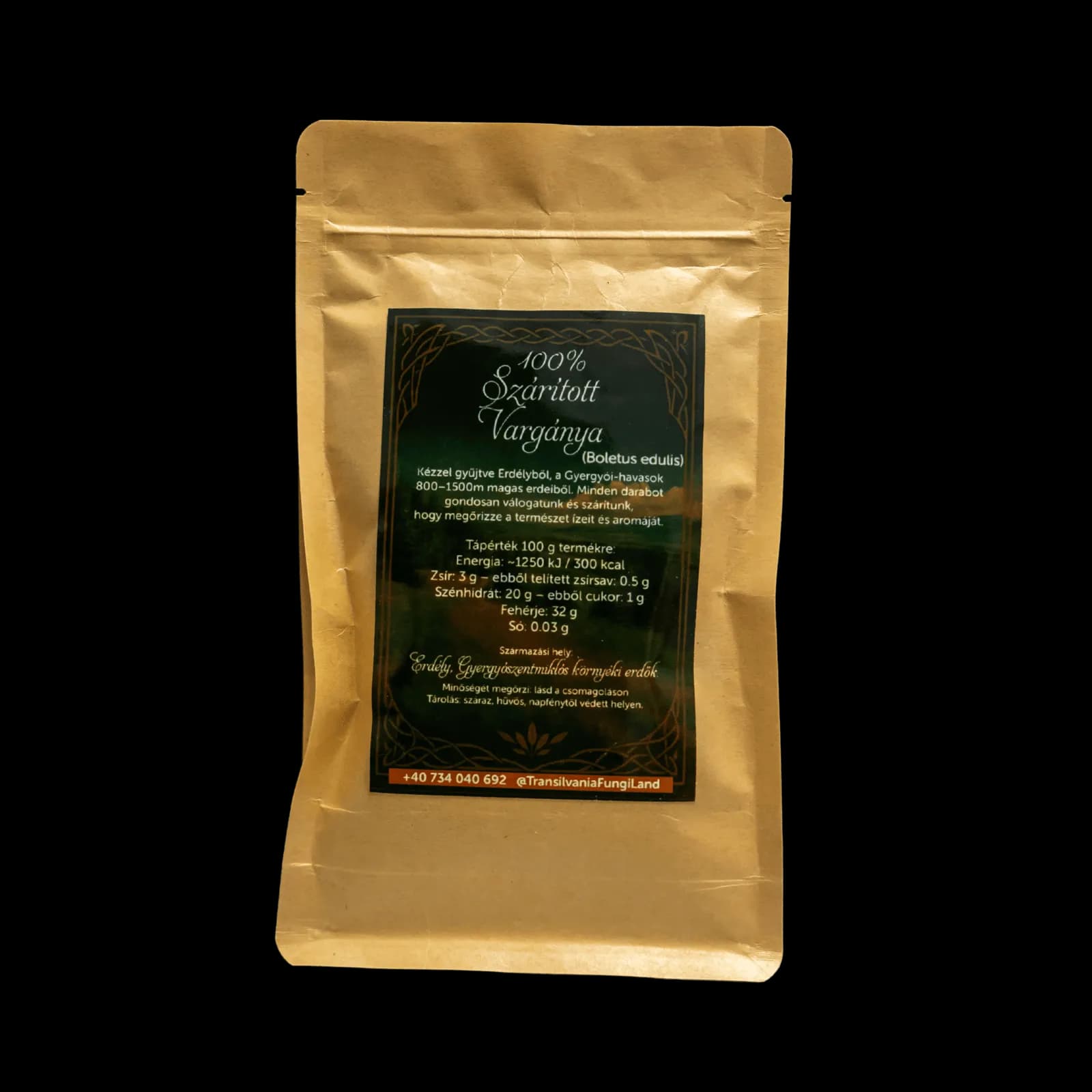 100% Dried Porcini (Boletus edulis)